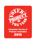 2010 Product of the Year, USA logo