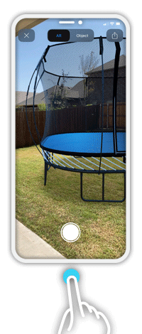 Take a picture of the trampoline
