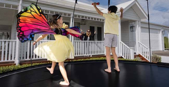 Make a Springfree Trampoline your performance stage