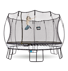3.9m Jumbo Round Trampoline with Safety Enclosure