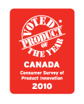 2010 Product of the Year, Canada logo